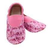 Šolski tekstilni copati Cool Roza