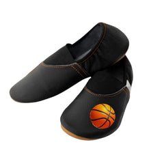 Usnjeni šolski copati Boy's Uni - Košarka