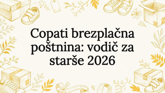 Uvodna ilustracija s stiliziranim okvirjem za članek o copatih