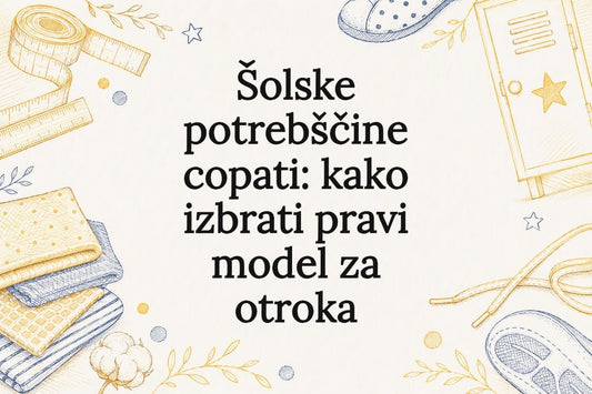 Okrasna upodobitev šolskih copat