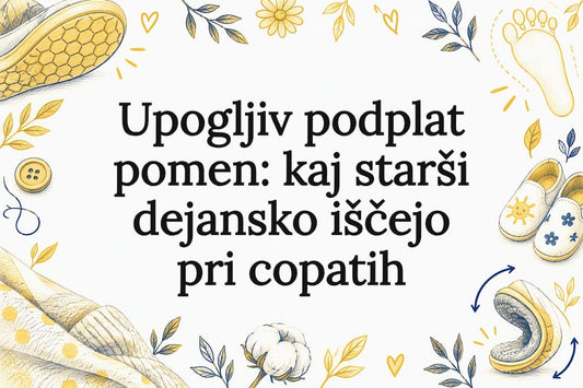 Prikaz upogljivega otroškega podplata