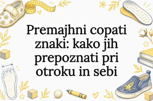 Risani copati in merilni trak na naslovnici