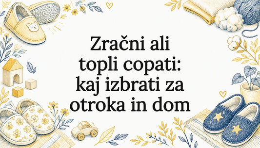 Osnutek copat in materialov na naslovnici