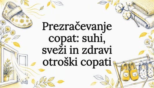 Narisani copati in vzorci prezračevanja