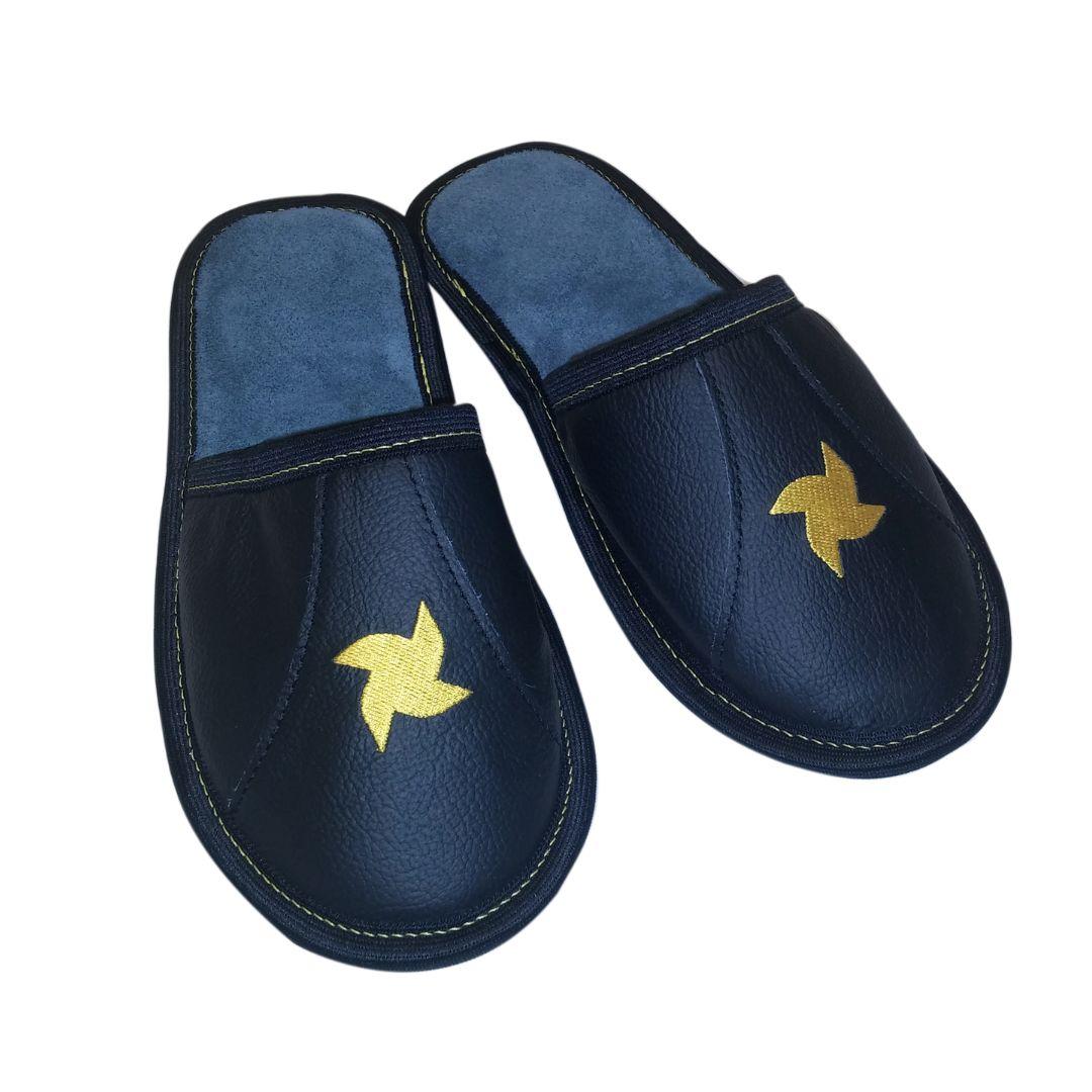 Personalizirani usnjeni copati s potiskom Copa cop